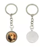 Bullmastiff - keychain in a box, own photo, keychain pendant from Art-Dog brand