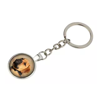 Bullmastiff - porte-clés dans une boîte, photo personnelle, porte-clés de la marque Art-Dog