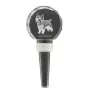 Cairn Terrier - Crystal bottle stopper, unique wine stopper with photo, personalised gift for sommelier by Art-Dog brand