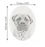 Bullmastiff płyta nagrobna ze zdjęciem psa Art-Dog