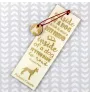 Canarian Warren Hound, Podenco Canario - dog bookmark, personalized bookmark, gift for bookworm from Art-Dog brand