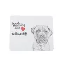 Bullmastiff - tapis de souris personnalisé avec impression, tapis de souris personnalisé avec chien, accessoire unique pour employé de bureau de la marque Art-Dog