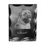 Bullmastiff - Kristall mit einem Hundebild, Glasstatuette mit einem Bild, einzigartiger Bilderrahmen der Marke Art-Dog
