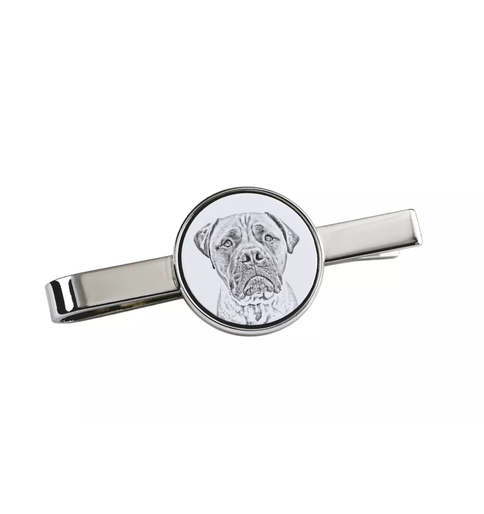 Bullmastiff - Krawattenklammer mit Hund, personalisierter Krawattenclip, einzigartiges Geschenk für Männer von der Marke Art-Dog
