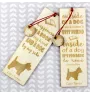 Cairn Terrier - Lesezeichen mit Hund, personalisiertes Lesezeichen, Geschenk für Bücherwurm von der Marke Art-Dog