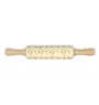 Canarian Warren Hound, Podenco Canario - small rolling pin with a dog, patterned dough roller, gadget for ceramicists from the Art-Dog brand