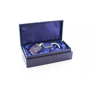 Bullmastiff - Crystal key ring with dog photo, illuminated key ring, unique gift by Art-Dog brand