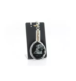 Bullmastiff - pendentif avec une photo de chien, porte-clés en cristal dans une boîte cadeau, un cadeau unique par Art-Dog