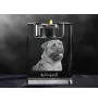 Bullmastiff - Kerzenhalter mit Hundefoto, Teelichthalter aus Kristall, personalisiertes Geschenk der Marke Art-Dog