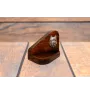 Cairn Terrier II - Holzkerzenhalter mit Hund, Teelichthalter, Gedenkstätte für den Hund der Marke Art-Dog