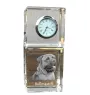 Bullmastiff zegar kryształowy z psem Art-Dog