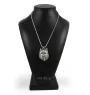 Cairn Terrier II - un collier avec un chien, un pendentif de chien sur une chaîne en argent, un bijou unique de la marque Art-Dog