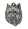 Cairn Terrier II - Halskette mit Hund, Hundeanhänger an einer silbernen Kette, einzigartiger Schmuck der Marke Art-Dog