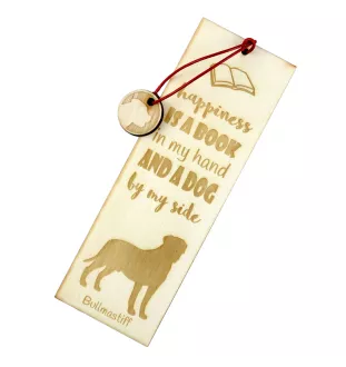 Bullmastiff - Lesezeichen mit Hund, personalisiertes Lesezeichen, Hundeaccessoire für Leser der Marke Art-Dog