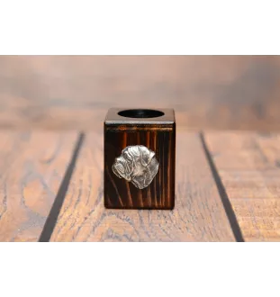 Bullmastiff świecznik kwadratowy Art-Dog