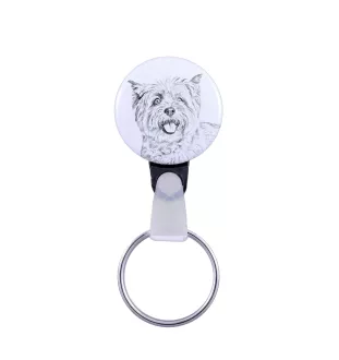 Cairn Terrier - porte-clés avec l'image d'un chien, pendentif avec la propre graphique de la marque Art-Dog