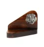 Bullmastiff II - wooden candle holder with a dog, tealight holder, a memorial place for a dog by Art-Dog brand