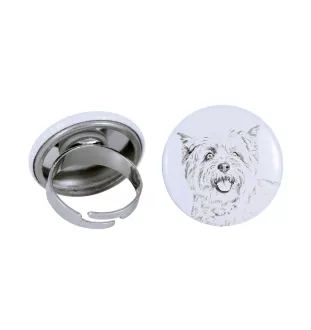 Cairn Terrier - bijoux pour femmes avec l'image d'un chien, produit fait à la main, possibilité d'ajouter sa propre photo, marque Art-Dog