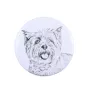 Cairn Terrier pierścionek z psem mały Art-Dog