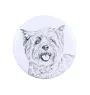 Cairn Terrier - pin with your dog, add your own photo, Art-Dog brand