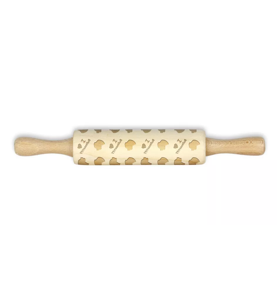 Bullmastiff - kleiner Nudelholz mit Hundemuster, Nudelholz für Kinder, Verzierung von Keramikton von Art-Dog.