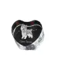Cairn Terrier - a photo of a dog in crystal, crystal heart, unique photo frame from the Art-Dog brand
