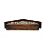 Cairn Terrier II - wooden stand with bowls for a dog, decorative dog bowls, a gift for adopting a dog from the Art-Dog brand