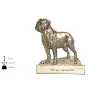 Bullmastiff - plaque d'adresse avec chien, plaque de nom en laiton, plaque de porte personnalisée avec le nom de la marque Art-Dog