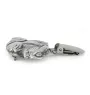 Bullmastiff - brooch with a clip, holder for a start number, silver-plated dog show pin from the Art-Dog brand