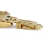 Bullmastiff - broche avec pince, support doré pour numéro de départ, cadeau pour exposition de chiens de la marque Art-Dog