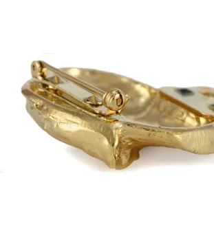 Bullmastiff clipring pozłacany w pudełku Art-Dog