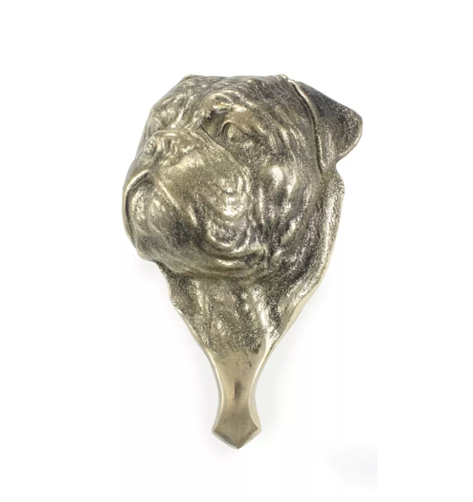 Bullmastiff kołatka z mosiądzu Art-Dog