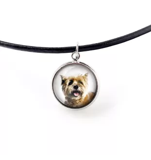 Cairn Terrier - jewelry with your photo box, set of necklace and earrings, personalized products from the Art-Dog brand