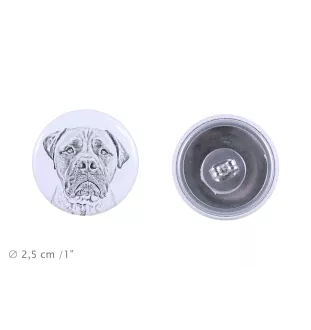 Bullmastiff kolczyki z psem mały Art-Dog