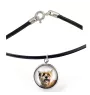 Cairn Terrier - Halskette in einer Schachtel, elegante Verzierung, Anhänger der Marke Art-Dog