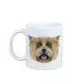 Cairn Terrier - Becher mit einem Bild und dem Schriftzug geometrischer Hund Art-Dog