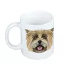 Cairn Terrier - Becher mit einem Bild und dem Schriftzug geometrischer Hund Art-Dog