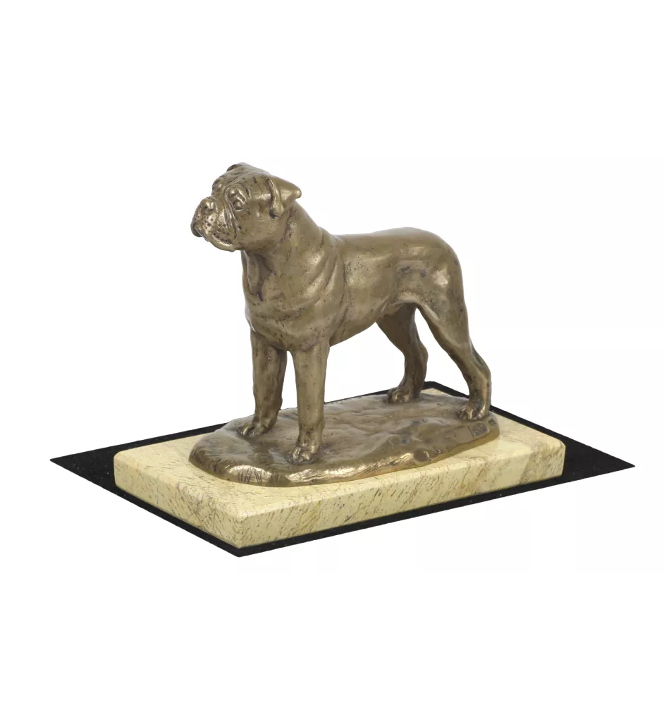 Bullmastiff - Hundestatue, Hundesilhouettefigur, Trophäe für die Hundeausstellung der Marke Art-Dog
