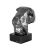 Bullmastiff - figurine on marble, covered with silver metal, handmade, brand Art-Dog