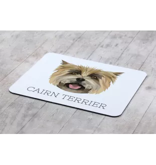 Cairn Terrier podkładka geometryczny Art-Dog