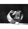 Bullmastiff serce kryształowe z psem Art-Dog