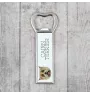 Cairn Terrier - bottle opener with a picture and inscription for beer by Art-Dog