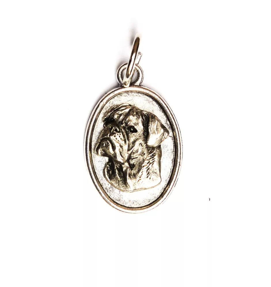 Bullmastiff I - necklace with a dog, pendant for a dog mom, unique jewelry from the Art-Dog brand