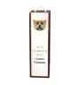 Cairn Terrier - geometric box with a picture and inscription for wine by Art-Dog