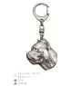 Cane Corso, Chien De Cour Italien - Porte-clés argenté avec chien, décoration de sac à main, pendentif de sac à dos par la marque Art-Dog