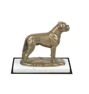 Bullmastiff statuetka na jasnym kamieniu Art-Dog