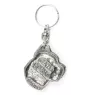 Cane Corso, Italian Cane Corso - Silver-plated pendant with a dog in a decorative box, handbag decoration, backpack pendant by Art-Dog brand