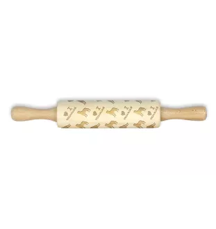 Bullmastiff - un petit rouleau avec un chien, un rouleau à pâtisserie avec des motifs, un gadget pour céramiste de la marque Art-Dog