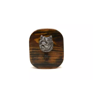 Cairn Terrier - leash hanger, medal hanger with dog, key hook from Art-Dog brand