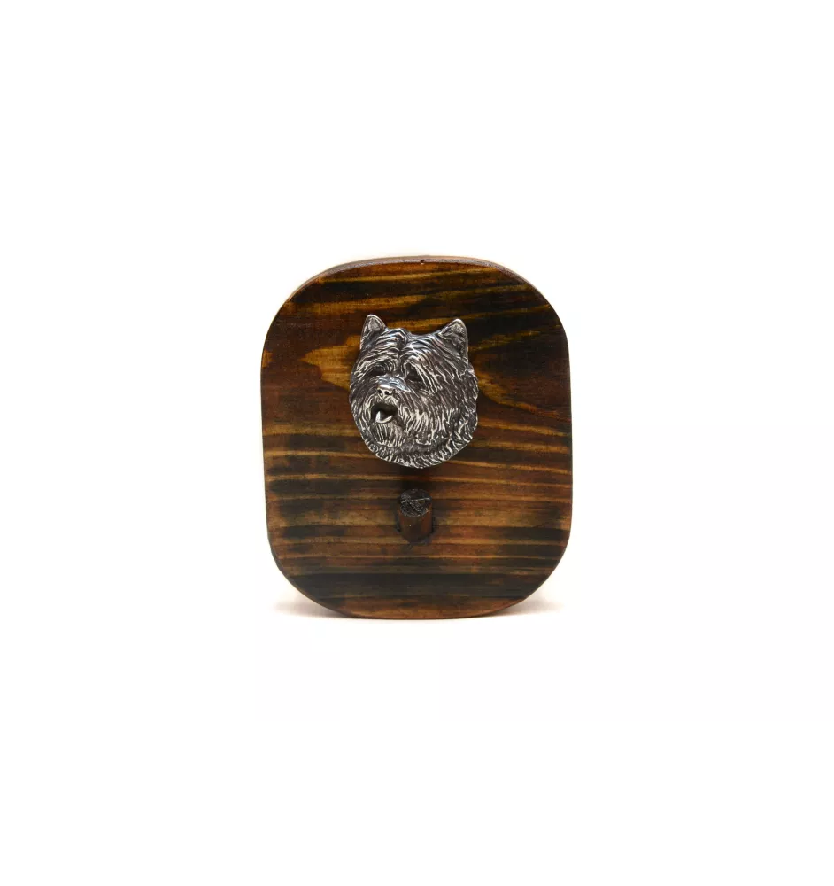 Cairn Terrier - leash hanger, medal hanger with dog, key hook from Art-Dog brand
